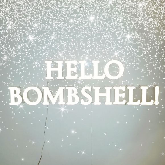 Hello Bombshell LED Sign - Picture 3 of 5